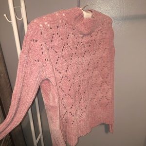 Soft pink sweater
